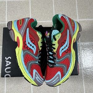 Saucony ProGrid Triumph 4Jae Tips Flowers Grow Uptown Poison Ivy sz 9.5